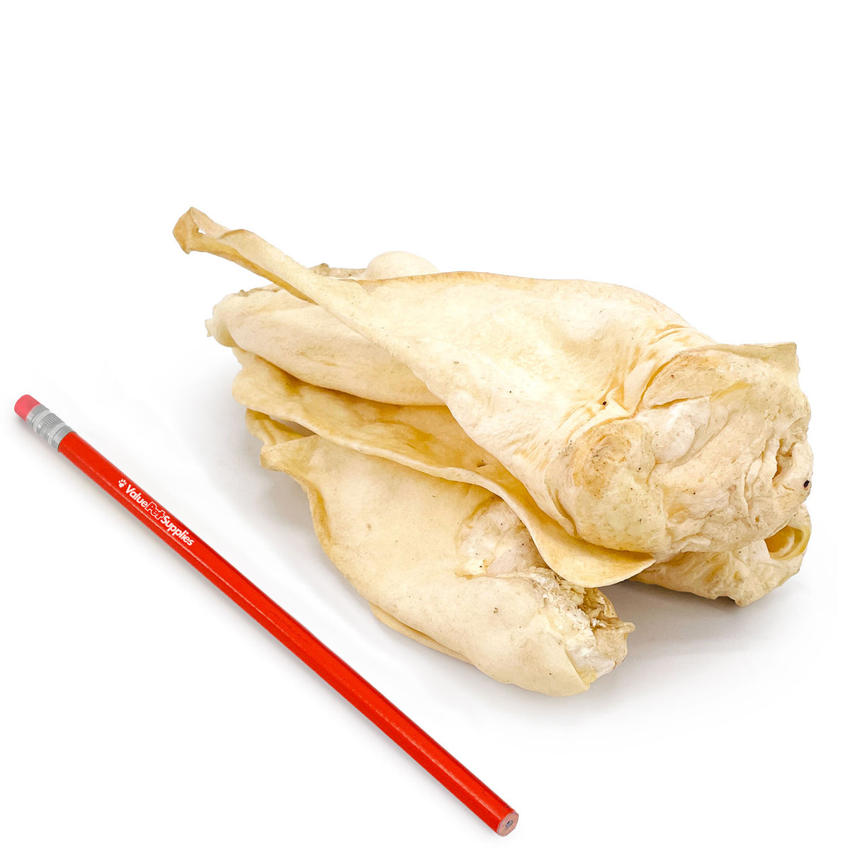 Premium Cow Ears, 100 Count - Beef - 100 Ears