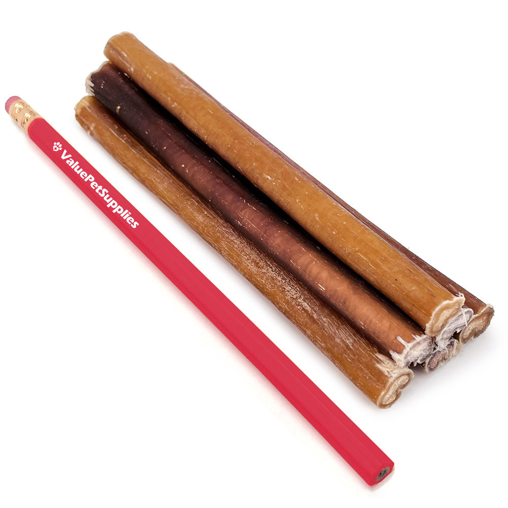 Bully Sticks for Small Dogs, Thin 6 Inch, 400 Count RESALE PACKS (40 x 10 Count)