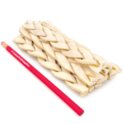 Beef Cheek Braids, 5-6 Inch, 200 Count - Cheek - 200 Braids
