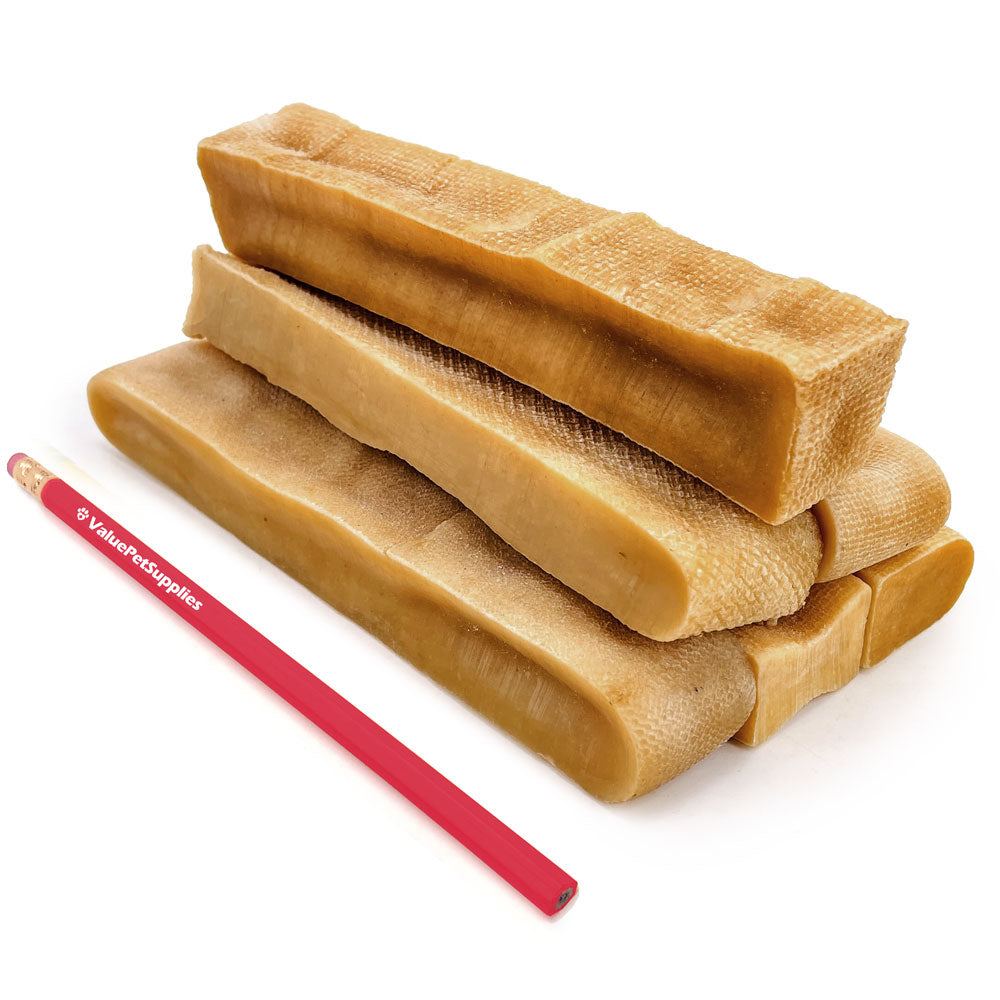 Himalayan Yak Cheese Dog Chews, Extra Large, 40 Pound RESALE PACKS (2 bars per bag)