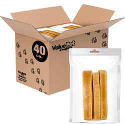 Himalayan Yak Cheese Dog Chews, Large, 40 Pound RESALE PACKS (3 bars per bag)