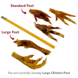 Chicken Feet, Large, 200 Count - Large - 200 Feet