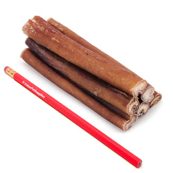 Bully Sticks, Jumbo 6 Inch, 25 Count - Jumbo - 25 Sticks