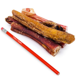 Bully Sticks, Jumbo 4-6 Inch, Varied Shapes, 50 Count - X-Jumbo - 50 Pieces