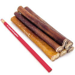 Bully Sticks, Thick 6 Inch, 100 Count - Thick - 100 Sticks