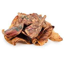 Whole Pig Ears, 100 Count - Pork - 100 Ears