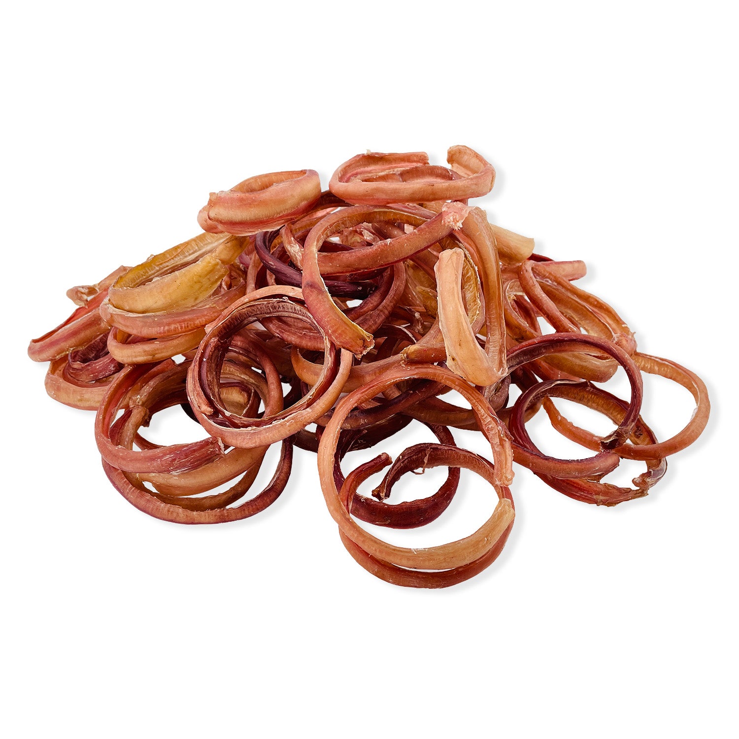 Bully Stick Rings, Varied, 100 Count - Donut - 100 Rings