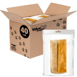 Himalayan Yak Cheese Dog Chews, Extra Large, 40 Pound RESALE PACKS (2 bars per bag)