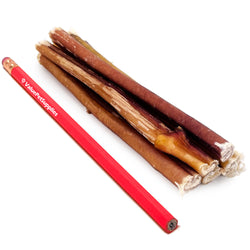 Bully Sticks, Extra Thin 6 Inch, 200 Count - Extra Thin - 200 Sticks