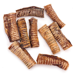 Beef Trachea, 5-6 Inch, 100 Count - Beef - 100 Tubes