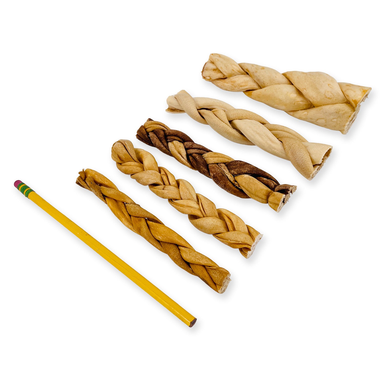 Lamb Collagen Braids, Varied Sizes/Shapes, 200 Count - Lamb - 200 Braids